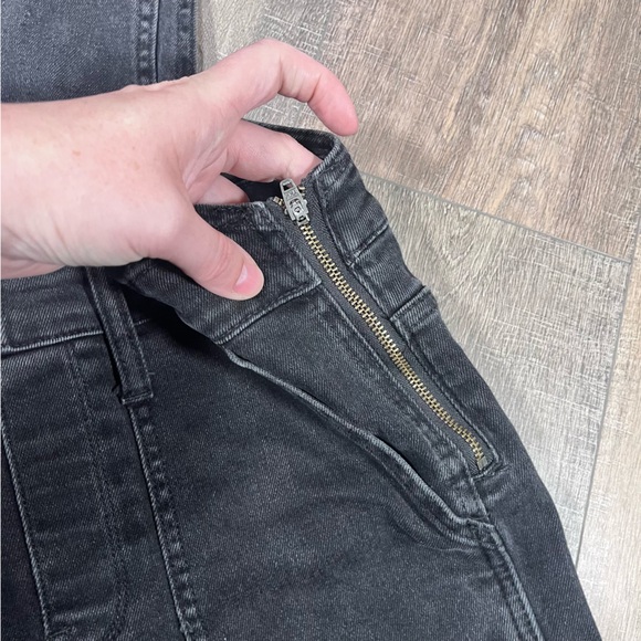 Madewell Black Skinny Ankle Length Overalls Size Small - Picture 5 of 12